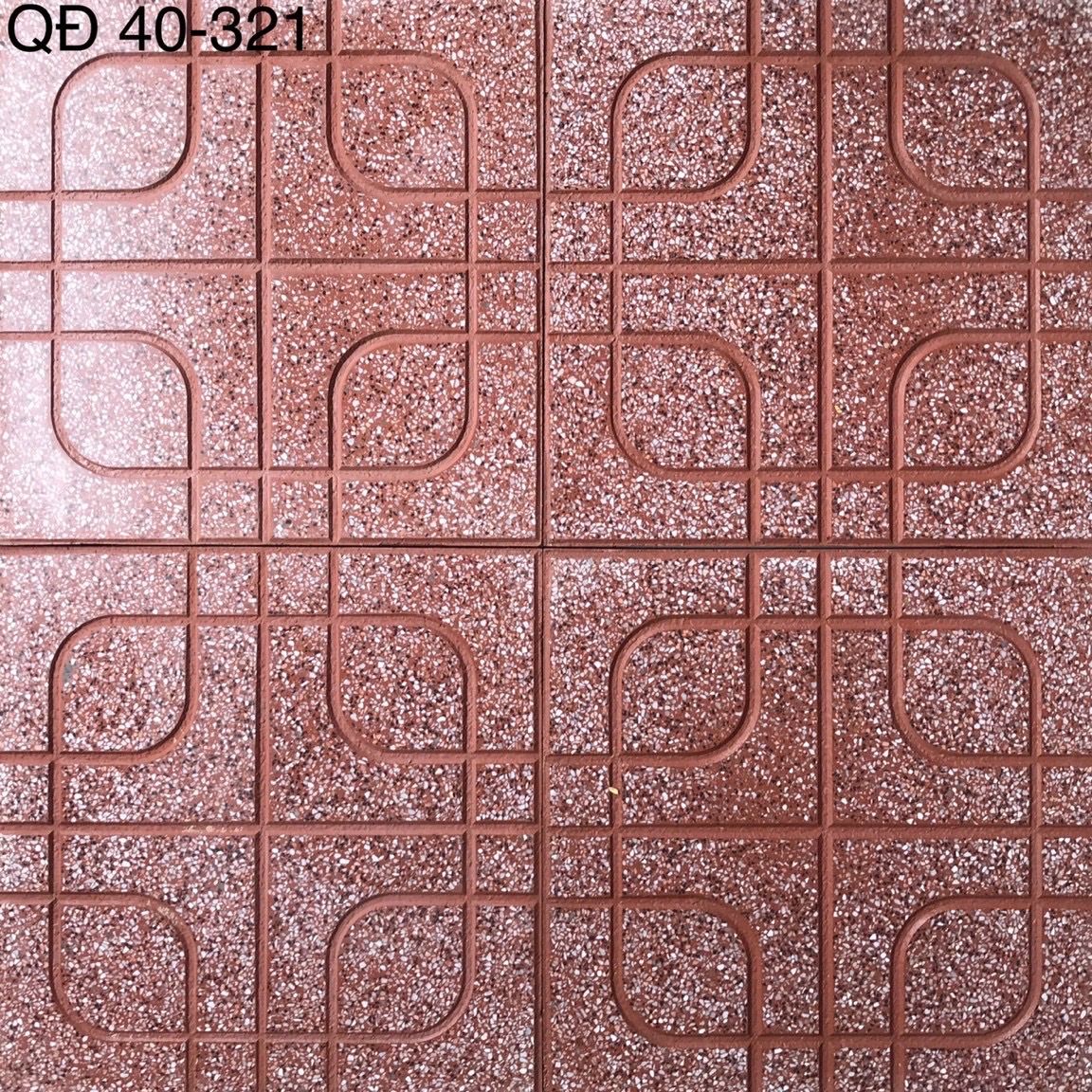 Gạch lát sân terrazzo 40×40 40-321
