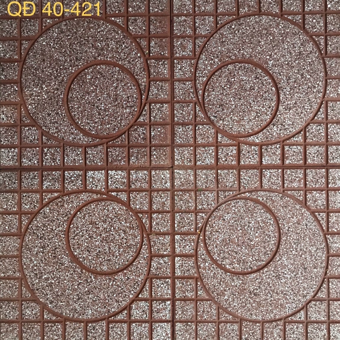GẠCH LÁT SÂN TERRAZZO 40×40 40-421