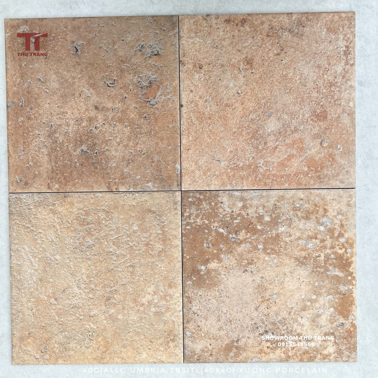 GẠCH GIẢ CỔ Ý - ITALY GIALLOUMBRIA (40x40cm)