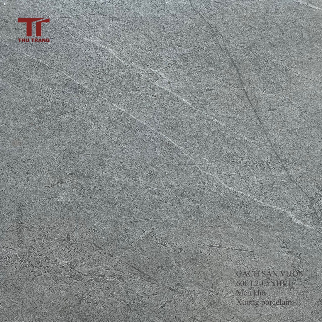 GẠCH VÂN ĐÁ LÁT SÂN 60CL2-05NHVL (60x60x2cm)