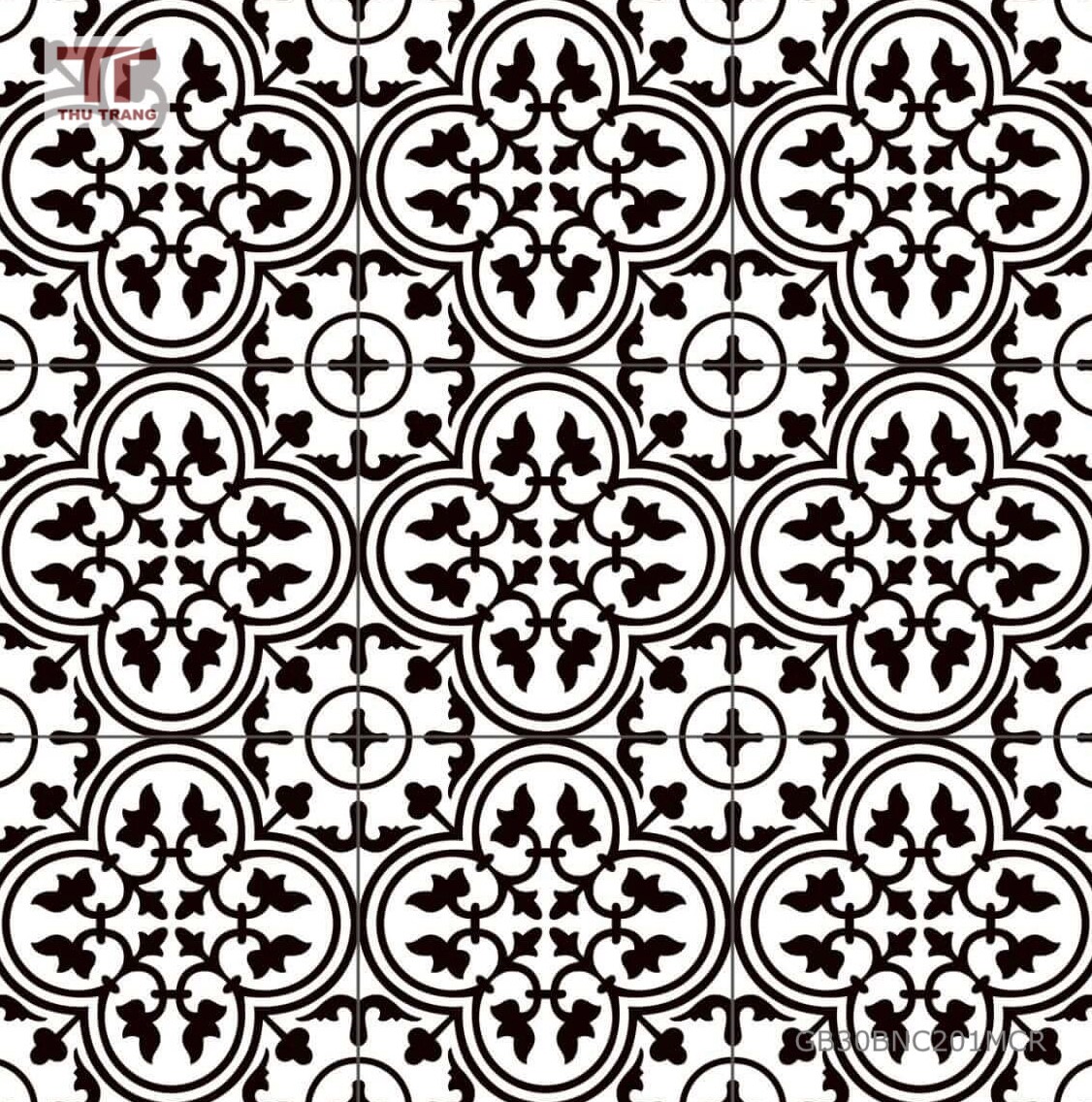 GẠCH BÔNG GB30BNC201MCR (30x30cm)