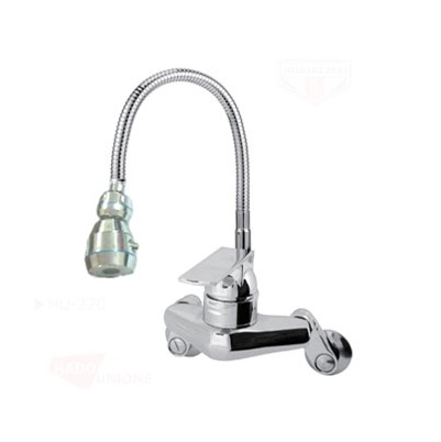 Vòi rửa bát cắm tường cần mềm Hado HU-220 1.776.000đ