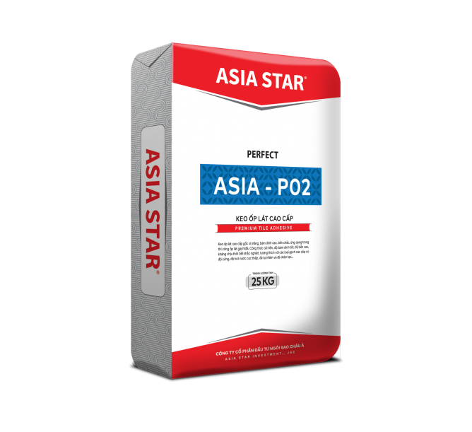Keo dán gạch PERFECT ASIA - P02 xám ( bao 25kg )