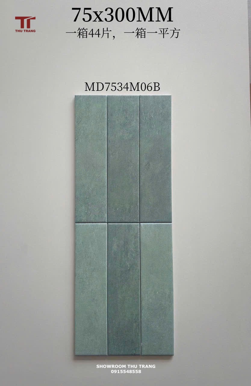 GẠCH THẺ TRANG TRÍ TRUNG QUỐC GTTMD7534M06B.ECB/ADPCN (7.5x30cm)