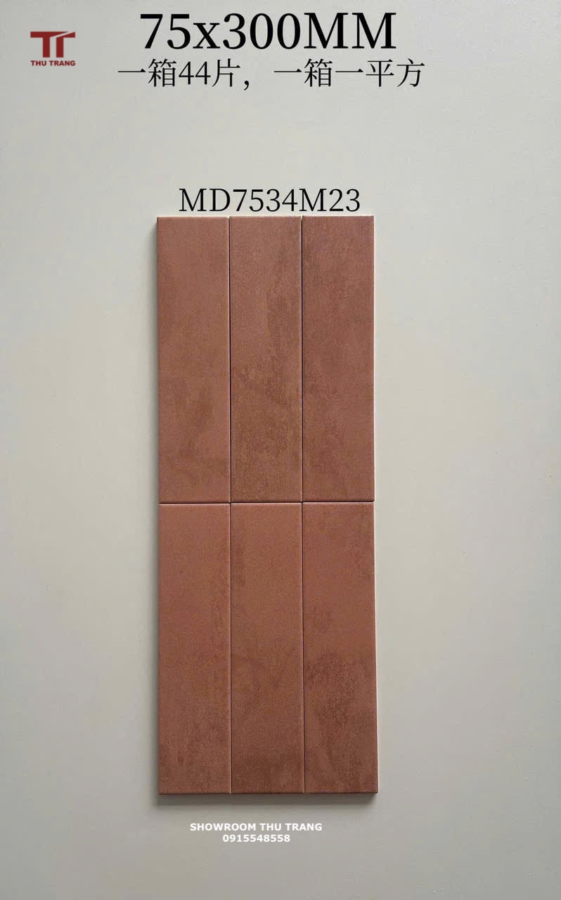 GẠCH THẺ TRANG TRÍ TRUNG QUỐC GTTMD7534M23ECB/ADPCN (7.5x30cm)