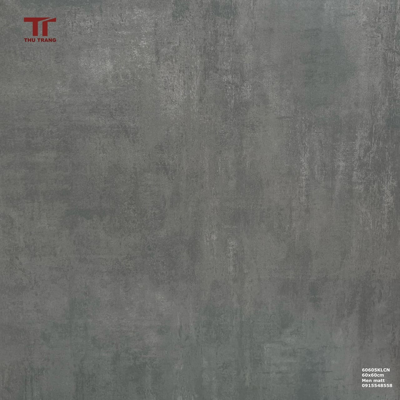 GẠCH VÂN XI MĂNG TRUNG QUỐC 60605KHCN (60x60cm)