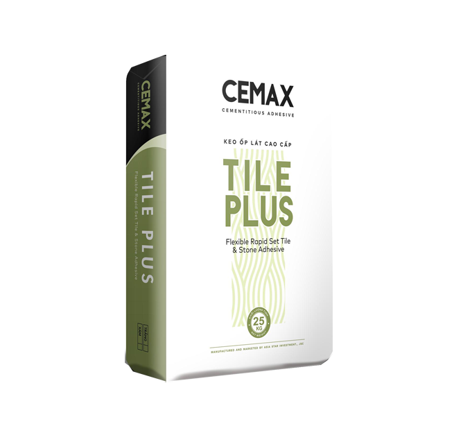 Keo dán gạch Asia CEMAX TILE PLUS (25kg)