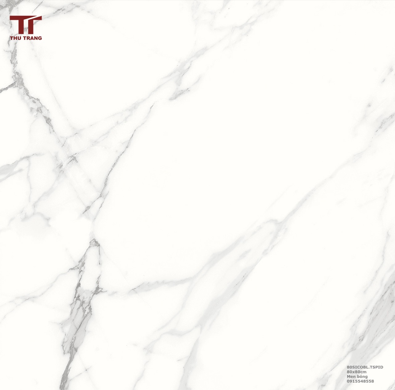 GẠCH VÂN ĐÁ ẤN ĐỘ 5.80SICOBL-WH.TSPID (80x80cm)