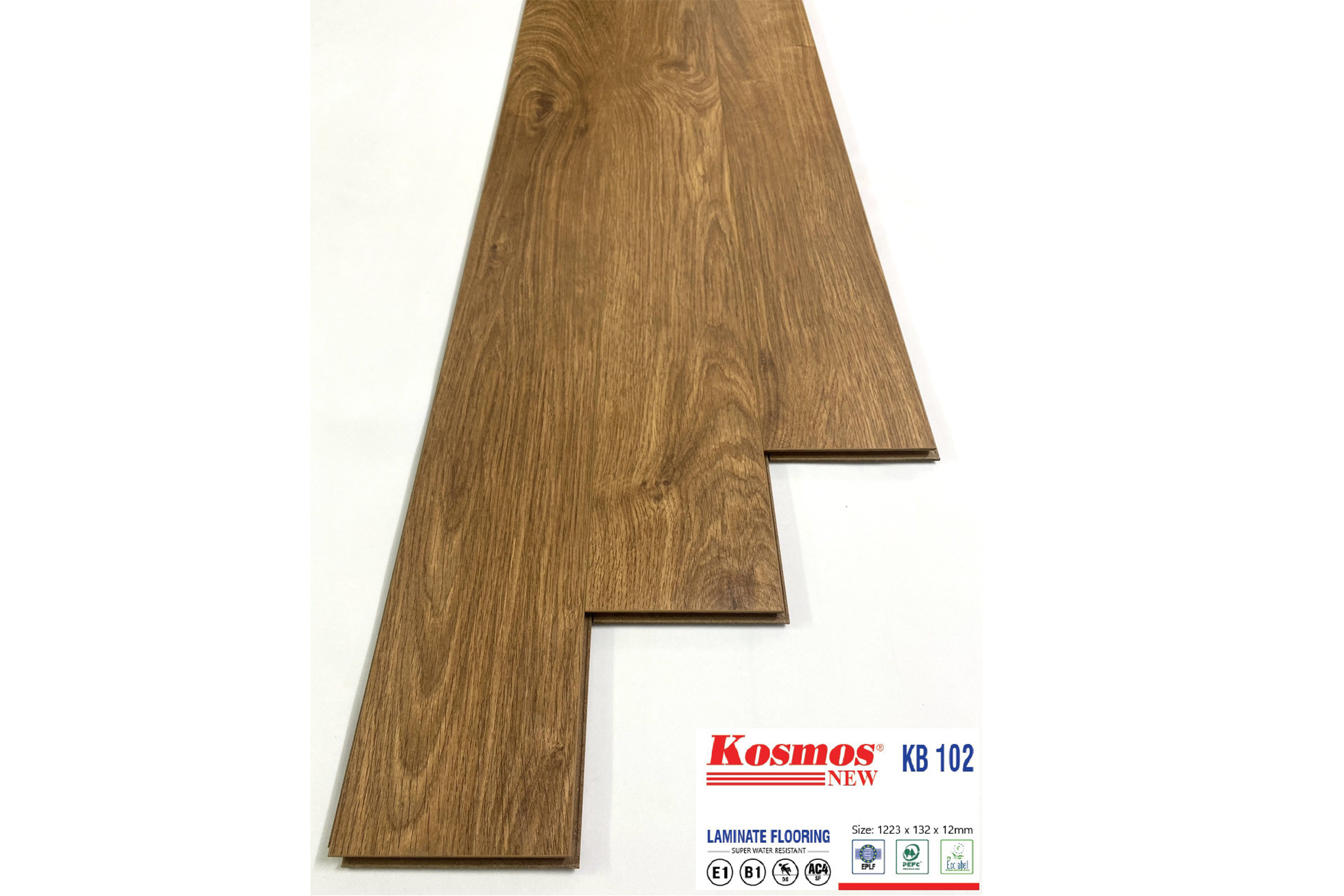 SÀN GỖ CÔNG NGHIỆP KOSMOS 12MM KB102