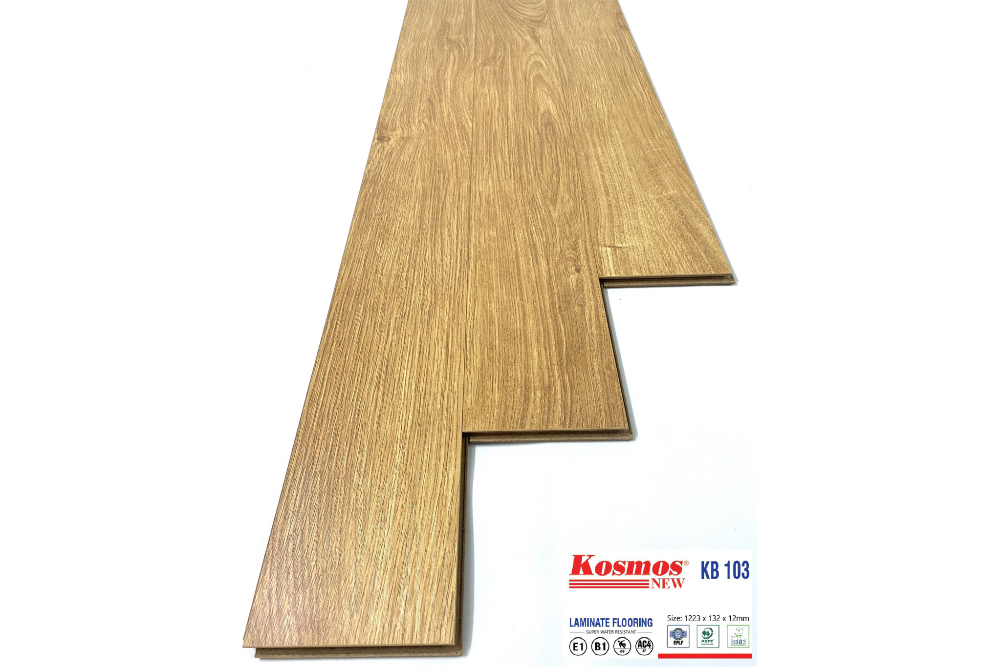 SÀN GỖ CÔNG NGHIỆP KOSMOS 12MM KB103