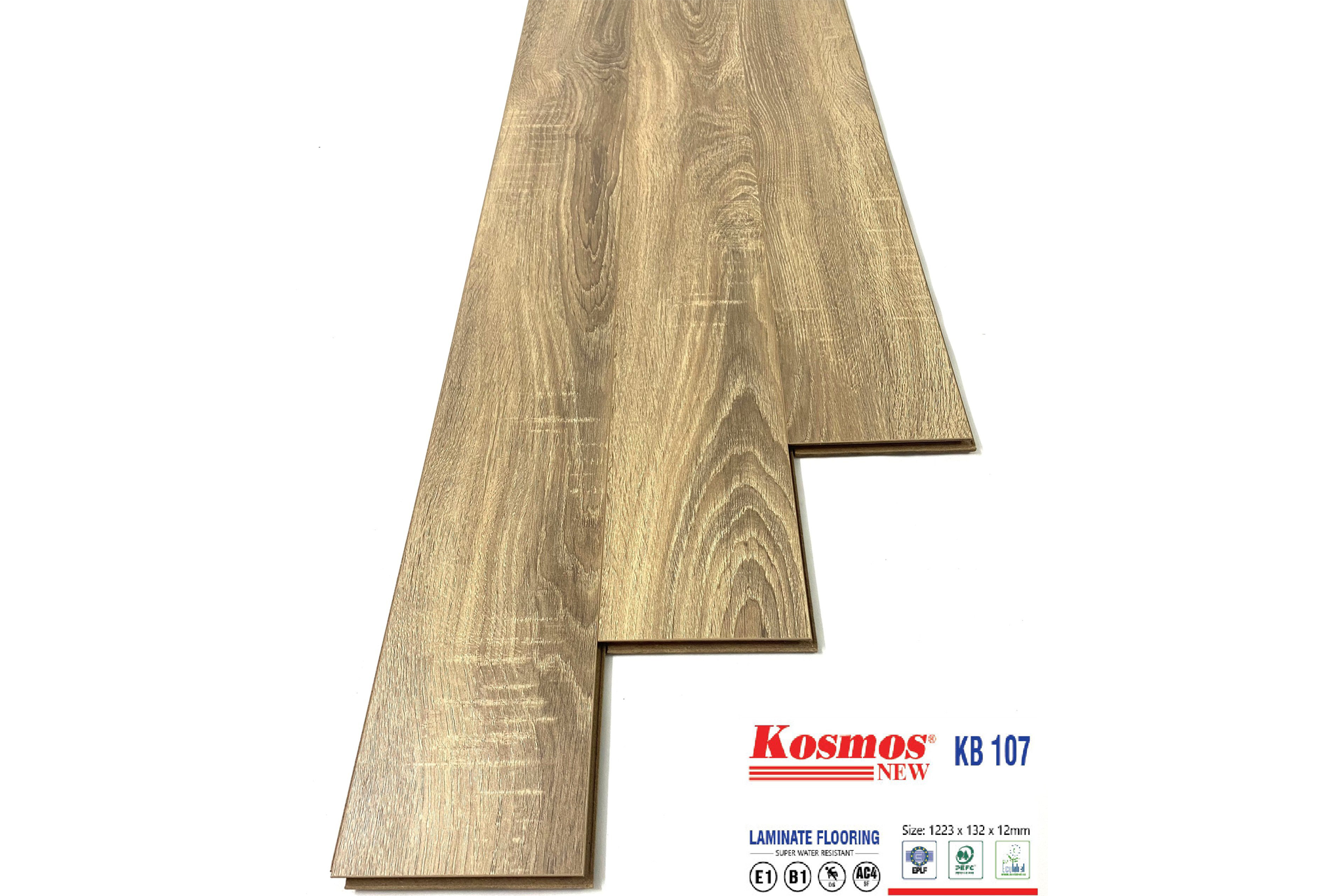 SÀN GỖ CÔNG NGHIỆP KOSMOS 12MM KB107