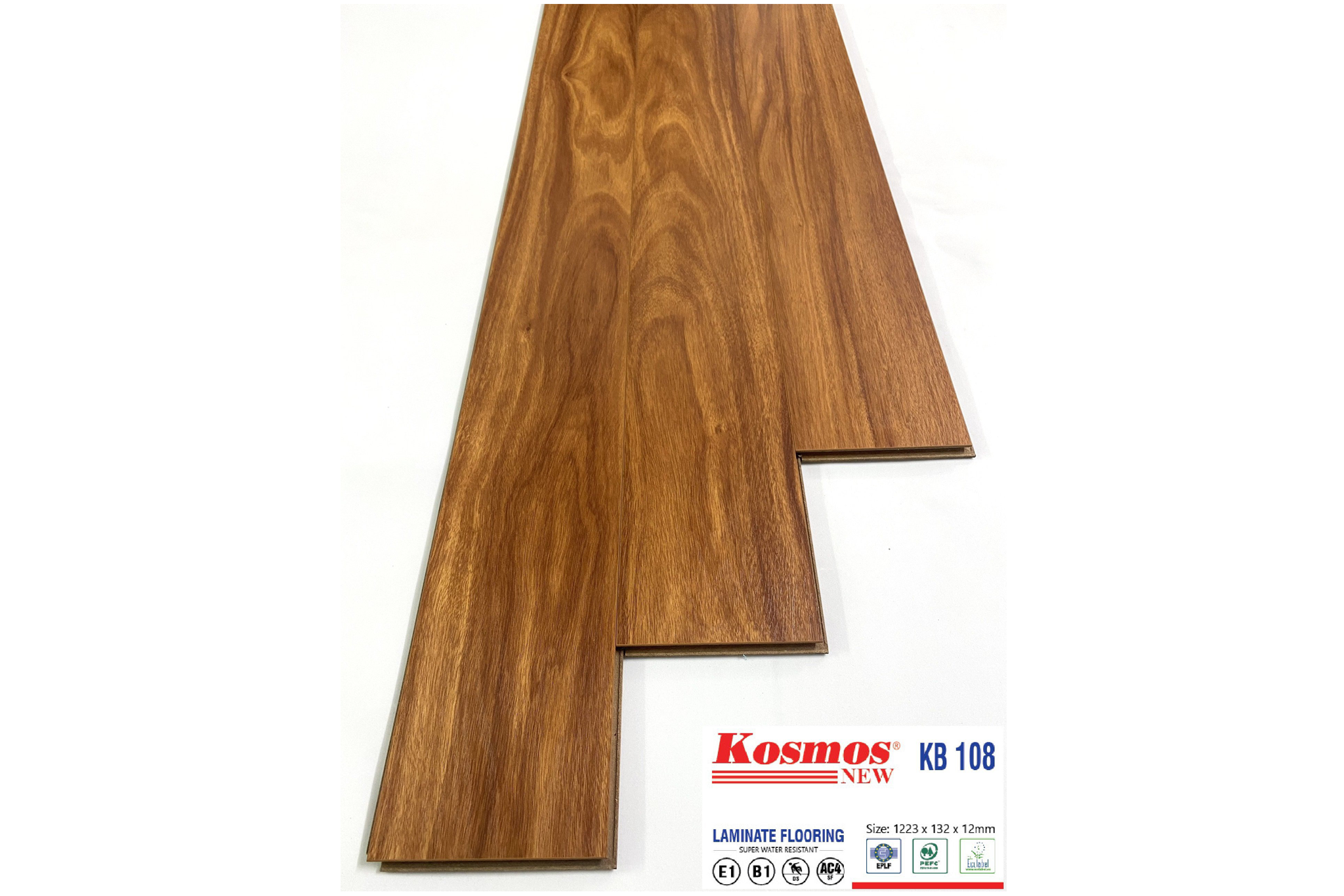 SÀN GỖ CÔNG NGHIỆP KOSMOS 12MM KB108