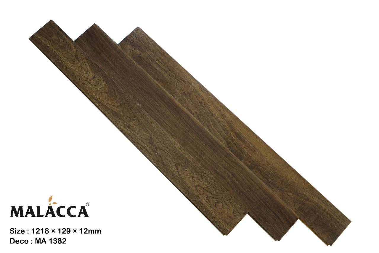 SÀN GỖ CÔNG NGHIỆP MALACCA 12MM - MA 1382