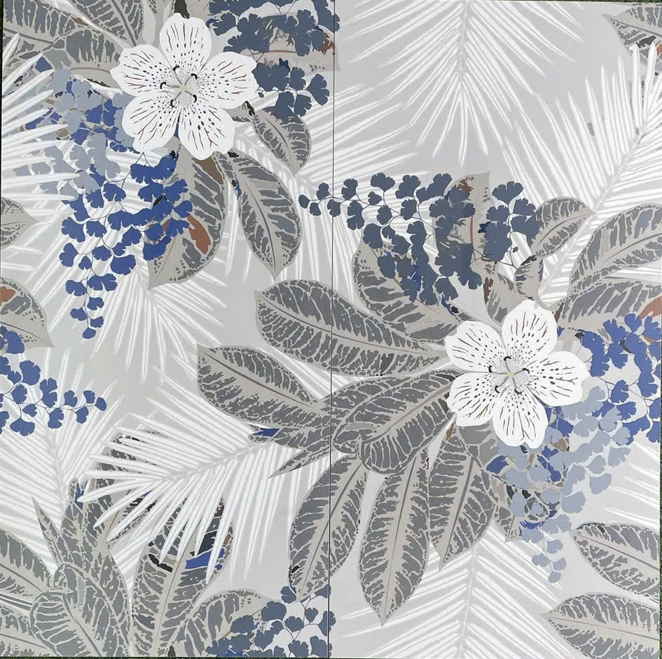 GẠCH TRANH TRANG TRÍ TRUNG QUỐC H12602A/B.CN (60x120cm)