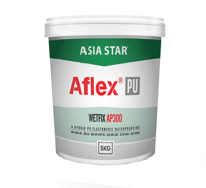 Chống thấm gốc Polyurethan biến tính  Asia Star –AFLEX WETFIX AP300