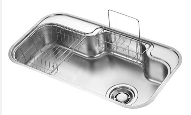 Chậu rửa bát 1 hố Hàn Quốc Cico DJUS950 (950x515mm)