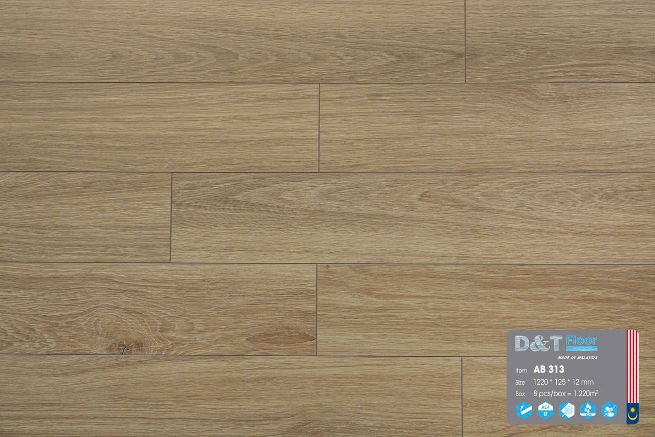 SÀN GỖ CÔNG NGHIỆP D&T FLOORING AB313