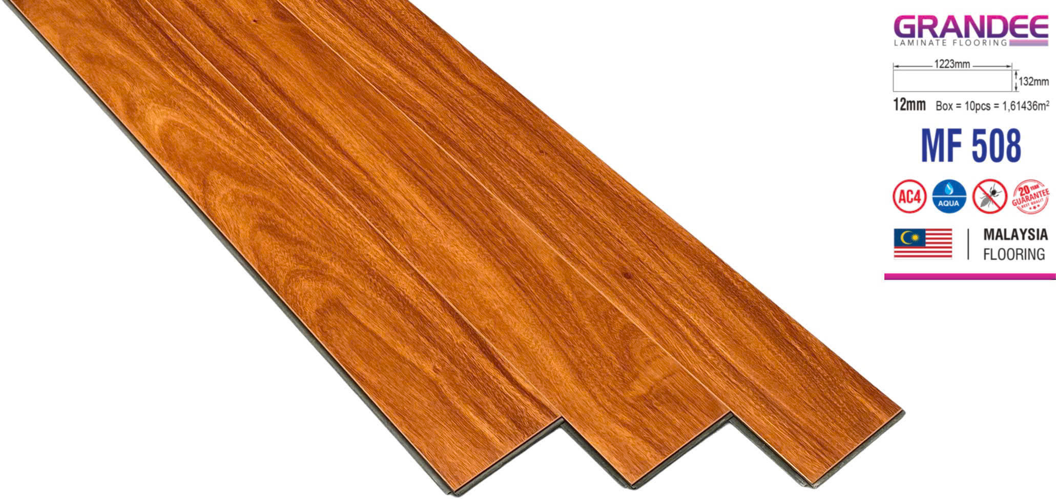 SÀN GỖ CÔNG NGHIỆP GRANDEE MF508