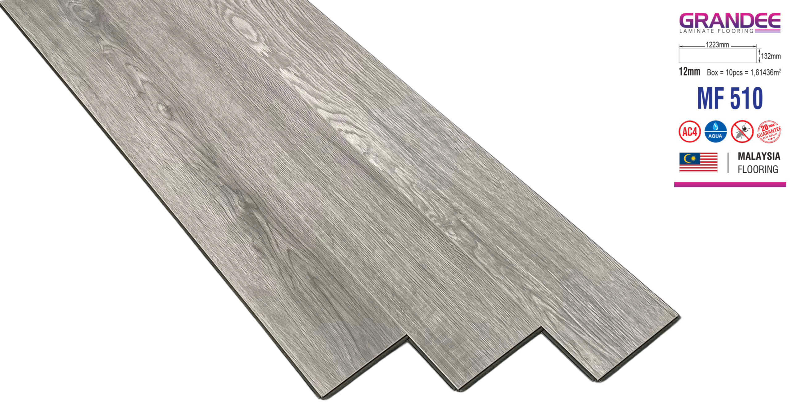 SÀN GỖ CÔNG NGHIỆP GRANDEE MF510