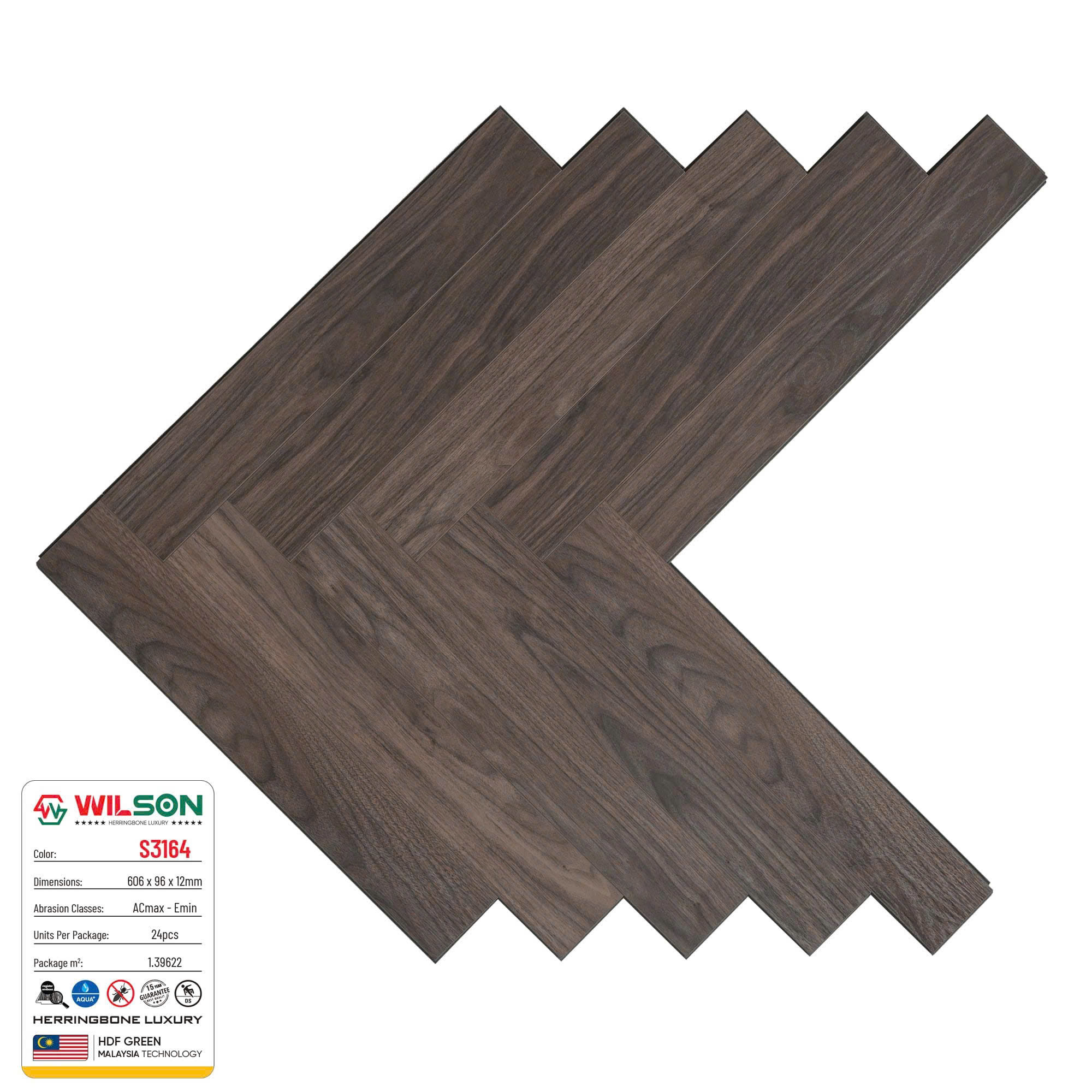 SÀN GỖ CÔNG NGHIỆP XƯƠNG CÁ WILSON S3164