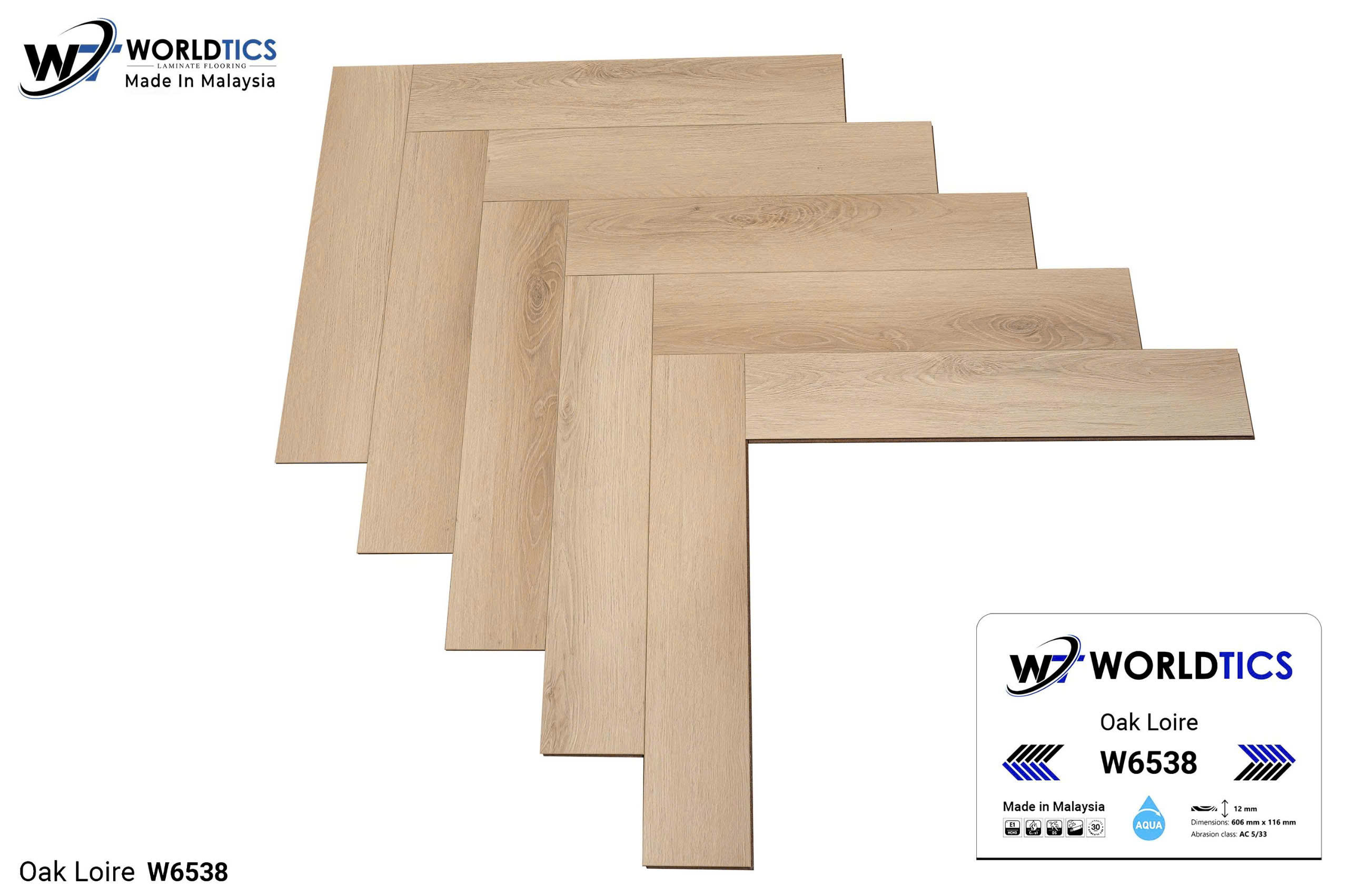 SÀN GỖ CÔNG NGHIỆP XƯƠNG CÁ WORLDTICS W6538