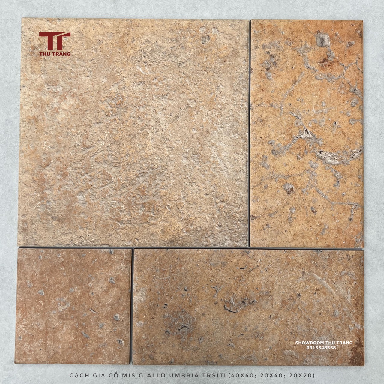 GẠCH CỔ MIX ROSSO SIENA.AHITL ( 20x20; 20x40cm, 40x40cm)